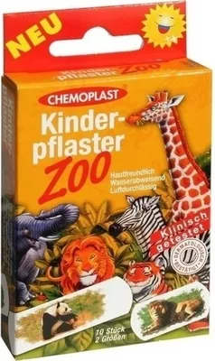 Obrázok produktu pre WUNDmed detské náplasti Zoo 10 kusov