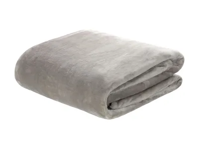 creme Kuscheldecke