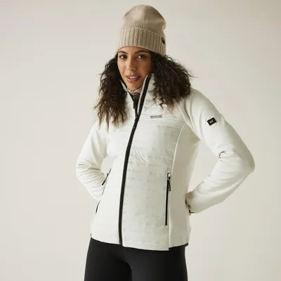 Zdjęcie produktu dla Kurtka damska Regatta Clumber Hybrid Softshell, kolor: biały, rozmiar: 36