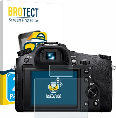 Produktbild von 2x BROTECT Schutzfolie für Sony Cyber-Shot DSC-RX10 IV Displayschutz Displayschutzfolie Folie Matt Entspiegelungsfolie