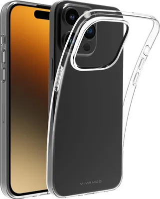 Produktbild von VIVanco™Super Slim Cover für iPhone 15 Pro Max, transparent (63924) Handyhülle