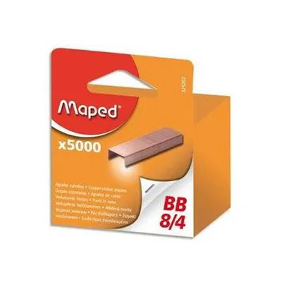 Produktbild von Maped Heftklammern BB 8/4 verkupfert 5.000 Stück