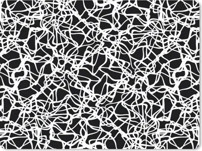 Produktbild von MuchoWow® Mauspad Mousepad Muster - Abstrakt - Schwarz und Weiß 40x30 cm - Mousepads - Maus Mat - Pad - Mausunterlage - Anti Rutsch