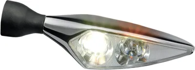 Zdjęcie produktu dla KELLERMANN Micro Rhombus PL 2w1 LED kierunkowskaz/światło pozycyjne, chrom, przód lewy
