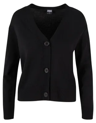 Produktbild von Urban Classics - Strickjacke für Damen TN879 (S) (Schwarz)