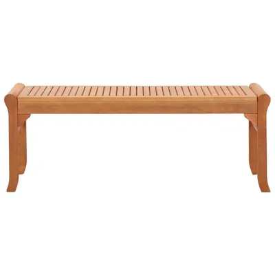 Immagine prodotto di Panca da Giardino 2 Posti 120 cm in Legno Massello di Eucalipto