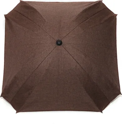 Produktbild von Skyline Sonnenschirm für Kinderwagen flexiblem Befestigungsarm UV-Schutz50+ Sonnensegel Sonnenschutz Kinderwagen-Sonnensegel, Ø70cm, Braun Linen