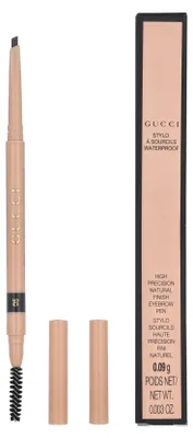 Image de Gucci, Stylo A Sourcils, Waterproof, Double-Ended, Eyebrow Cream Pencil, 05, Gris, 0.09 g