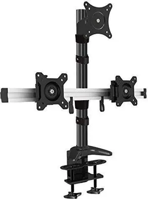 Produktbild von HFTEK MP223C-L - Dreifacher Monitorarm - Tischhalterung