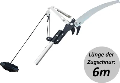 Produktbild von FenWi Raupenschere / Astschere mit 6m Zugschnur als Zubehör zu Alu-Teleskopstangen