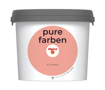 Produktbild von Alpina Pure Farben Altrosa 2,5 Liter