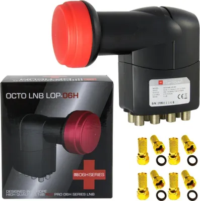 Produktbild von Opticum Octo LOP-06H LNB 0,1 dB 8 direkte Anschlüsse HD Receiver PVR Ready