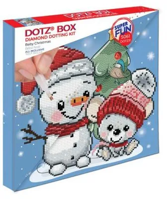 Immagine prodotto di Diamond Dotz Diamond Painting - Kit di artigianato per bambini per Natale