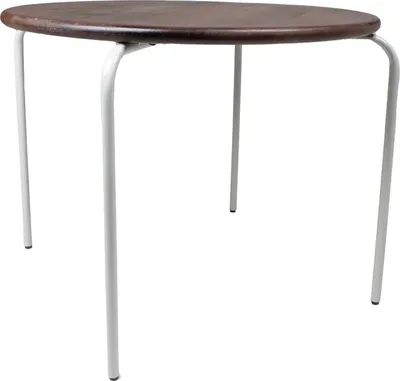 Produktbild von KidsDepot Spieltisch - Circle - Walnuss/Beige | KidsDepot