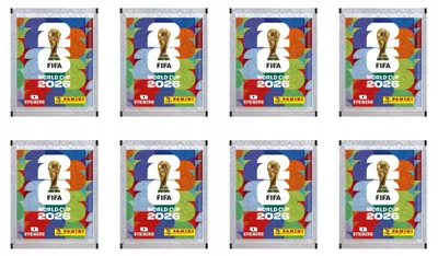 Obrázok produktu pre FIFA World Cup 2026 Panini Stickers: 8 packets, 56 football stickers