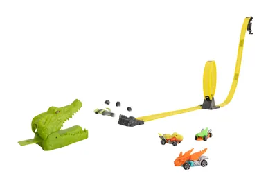 Image de TEAMSTERZ zest attaque crocodile+4 voitures 1417333