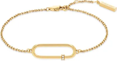 Produktbild von Calvin Klein - 35000184 - Armband - Damen - Edelstahl - gelbgold - 18,5 cm