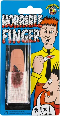 Produktbild von Scherzartikel Blutiger Finger für alle - Einheitsgröße