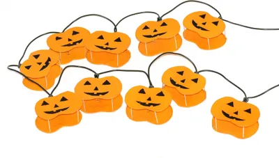 Produktbild von Halloween Dekoration Lichterkette Pumpkin 10 flammig