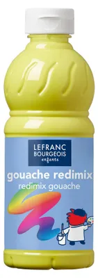 Zdjęcie produktu dla Lefranc & Bourgeois 188281, Żółty, farba akrylowa, płynna, 500 ml, 1 sztuka