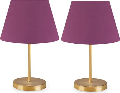 Produktbild von Opviq, AYD- AYD SGN, Violett, Nachttischlampen, 100% PVC