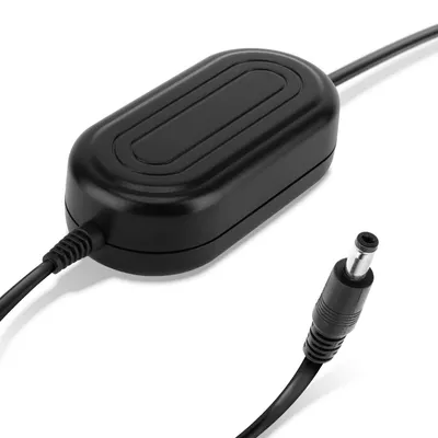 Image de subtel Alimentation appareil photo E-6AC compatible avec Chargeur, Câble de Charge ca. 3m charge timelapse