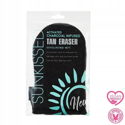 Produktbild von Sunkissed Charcoal Infused Exfoliating Handschuh