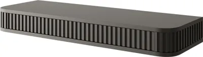 Produktbild von Selsey Ovarlo - Schminktisch hängend mit 2 Schubladen, Schwarz, 113 cm