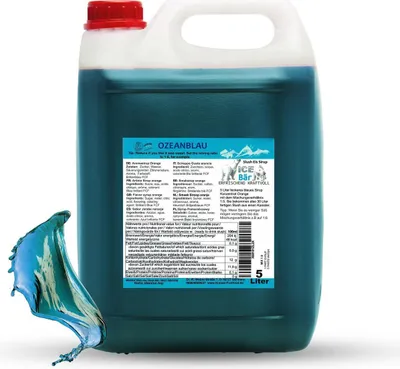 Produktbild von ICE BÄR Slush Sirup Konzentrat AZO FREI Eis Blaue Orange Ocenblau 5 Liter