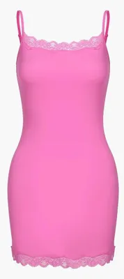 Produktbild von Nachthemd für Damen mit Spitze und verstellbaren Trägern
