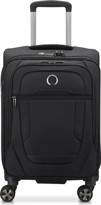 Image de DELSEY PARIS trolley Helium DLX Expandable 4 Double Rolls Trolley 55 Black noir
