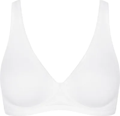 Obrázek produktu pro sloggi Dámská podprsenka bez kostic Basic+ Soft Bra - WHITE - velikost 80 B