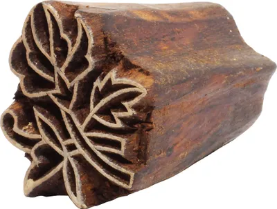 Produktbild von Stempel aus Holz - Blume 01 - 3 cm - Holzstempel