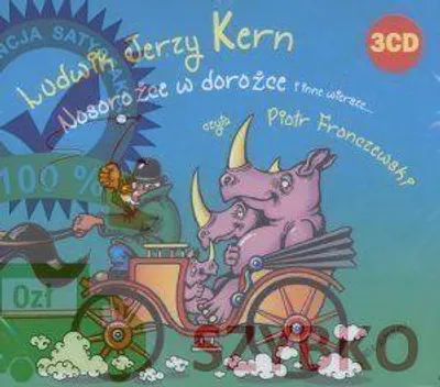 Zdjęcie produktu dla Nosorożce w dorożce i inne wiersze.. (książka audio)