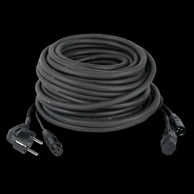 Produktbild von DAP FP08 - Schuko/XLR F - IEC/XLR M - Audio / Power 10 m Audio / Strom