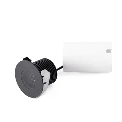 Produktbild von Faro 70736, Außen-Bodenbeleuchtung, Schwarz, Aluminium, IP67, III, 7 W