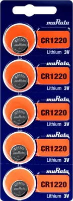 Zdjęcie produktu dla 5 x bateria litowa mini Murata CR1220