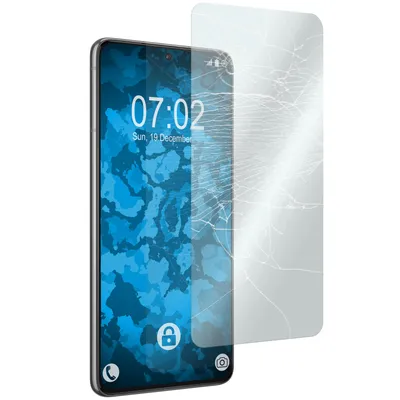 Produktbild von 2er-Pack PhoneNatic Glas-Folie klar  kompatibel mit Samsung Galaxy S21 - Panzerglas für Galaxy S21