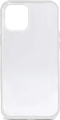 Produktbild von Schutzhülle aus Silikon in Weiß Transparent Hülle kompatibel mit iPhone 12 Pro Max