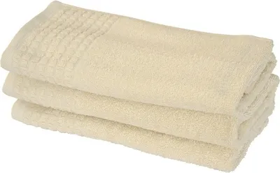 Immagine prodotto di Asciugamano, telo da bagno in cotone, spesso, 500 g/m² Uno 50x100cm Ekru