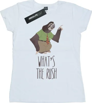 Productafbeelding van Disney - "Zootropolis: Wat is de haast?" T-shirt voor dames, model BI45147 (XXL), wit