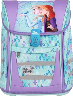 Produktbild von McNeill Schulranzen-Set Stoff Blau, Lila