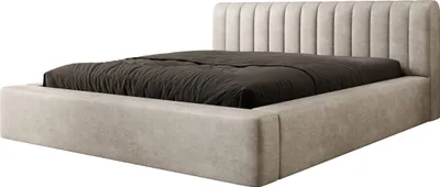 Produktbild von FEDVE Polsterbett Doppelbett Vurmat Schlafzimmer Bett Bettkasten 160x200cm Macau Beige