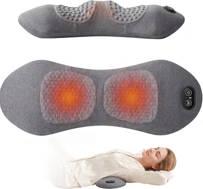 Zdjęcie produktu dla Ergonomiczny masażer do pleców 3 w 1: ogrzewanie, wibracje i rozciąganie