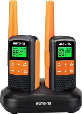 Produktbild von Retevis RT649 Walkie Talkie set, IP65 Wasserdichtes Funkgerät für draußen, PMR446, 16 Kanäle, VOX, LED Taschenlampe, für Outdoor-Aktivitäten