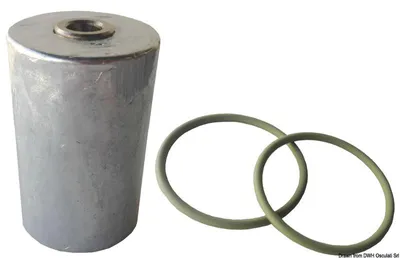 Productafbeelding van Geanodiseerd aluminiumbuis voor de uitlaat van de Volvo DPH/DPR, artikelnummer Osculati 43.233.01