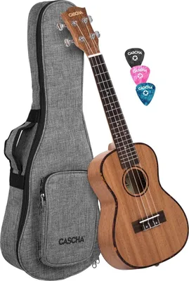 Zdjęcie produktu dla Cascha HH 2035 Premium Natural Ukulele koncertowe