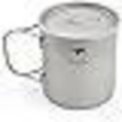 Produktbild von Titan Tasse Outdoor Camping Reisen Faltbarer Griff 300 ml / 900 ml / 500 ml Edelstahl Griff