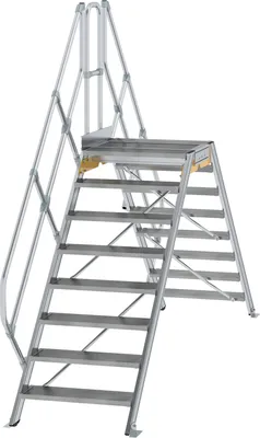 Produktbild von MUNK Überstieg 45° inkl. einen Handlauf, Stufenbreite 800mm, 2x8 Stufen