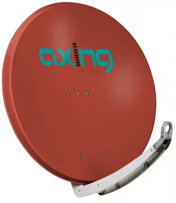 Produktbild von axing SAA 85-03 - 10,75 - 12,75 GHz - 39,53 dBi - 15 - 50° - 2,2° - Rot - Aluminium